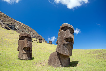 Moai (Osterinsel, Rapa Nui)