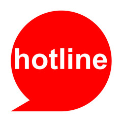 Icono texto hotline