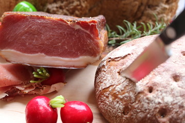 geräuchertes fleisch