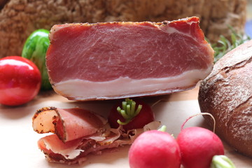 geräuchertes fleisch