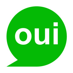 Icono texto oui
