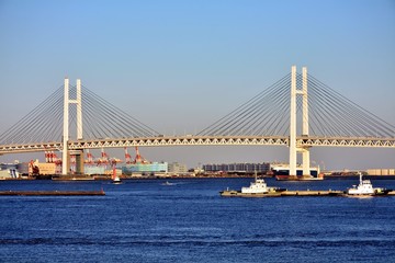 Yokohama bay bridge
