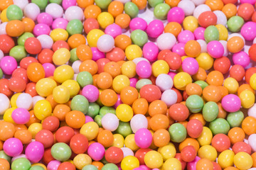 Colourful candy background