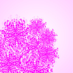 Pink art background