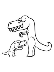 Little Big T -Rex baby child dad mom dwarf