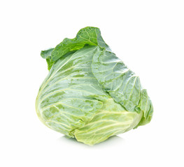 Fototapeta premium Cauliflower heart isolated with white on background
