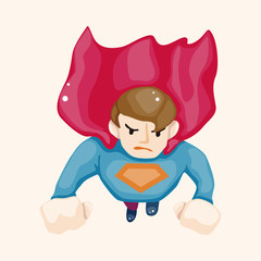 superman theme elements