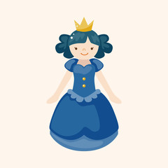 Royal theme princess elements