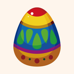 easter egg theme elements