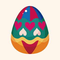 easter egg theme elements