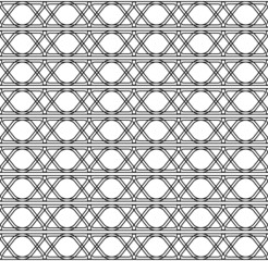 Black and white geometric seamless pattern modern stylish.