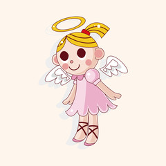 Fototapeta premium angel theme elements