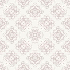 Damask Seamless Vector Pattern. Orient Background