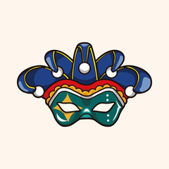 party mask theme elements