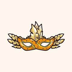 party mask theme elements