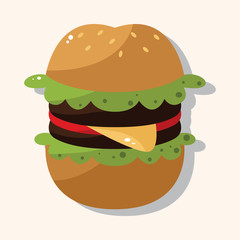 hamburger theme elements