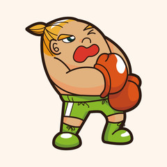 boxer theme elements