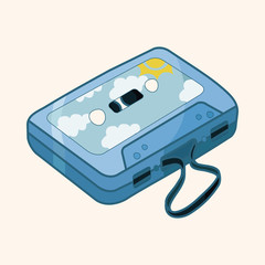 Audiotape theme elements