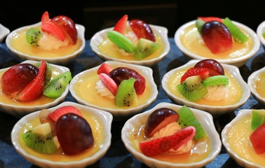 The Sweety and Colorful Thai dessert Menu