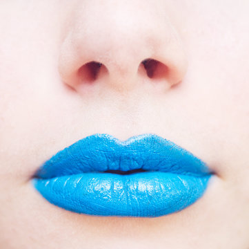 Blue Lipstick