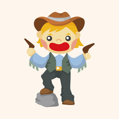 cowboy theme elements