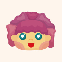 flower elf theme elements