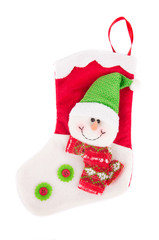 Decorative christmas sock