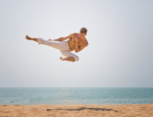 Fototapeta na wymiar karate
