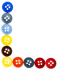 Fototapeta premium alphabet from button