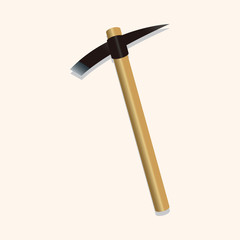 gardening shovel theme elements
