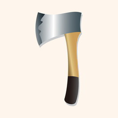 gardening shovel theme elements