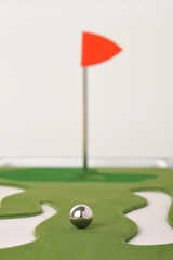 ゴルフ場のミニチュア