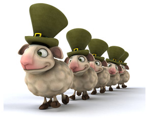 Obraz premium Fun sheeps