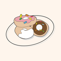 donut theme elements