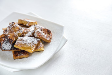 Kaiserschmarrn - popular austrian pancakes