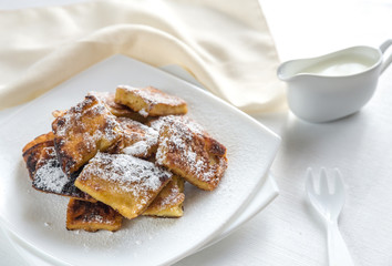 Kaiserschmarrn - popular austrian pancakes