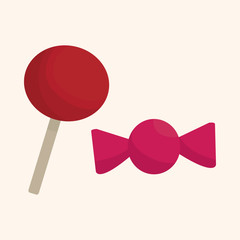 candy theme elements