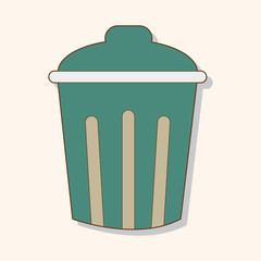 Computer-related desktop icon theme elements