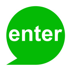 Icono texto enter