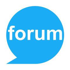 Icono texto forum