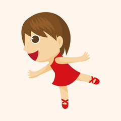 sport athlete theme elements