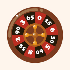 casino roulette theme elements