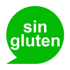 Icono texto sin gluten