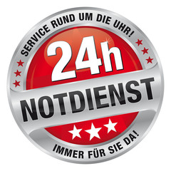24h Notdienst - Service rund um die Uhr! Immer für Sie da!