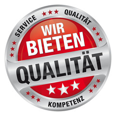 Wir bieten Qualität - Service, Qualität, Kompetenz