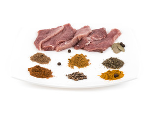 Raw meat
