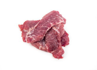 Raw meat