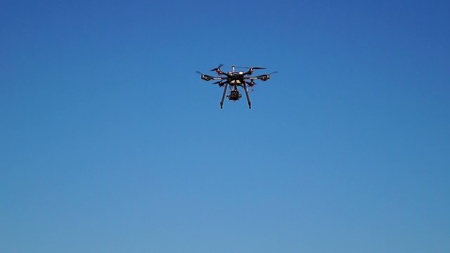 drone en approche