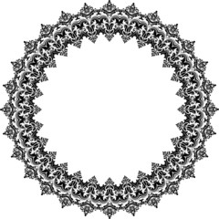 Floral Vector Pattern. Abstract Background