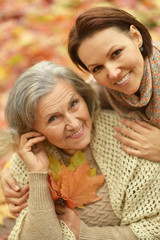 Mother and her nice daughter